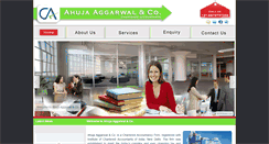 Desktop Screenshot of ahujaaggarwal.com